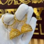 Real GoldLook Dubai Baali Jhumka Classy
