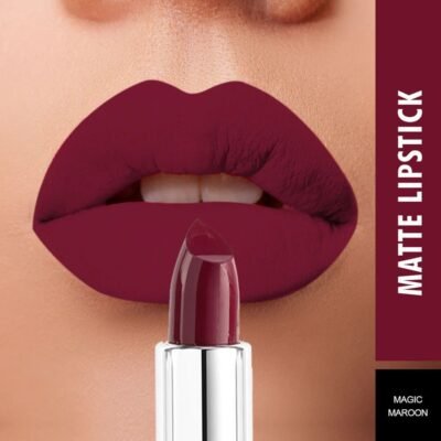 Swiss Beauty Pure Matte Lipstick Magic Maroon
