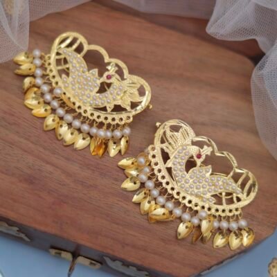 Real Goldlook Morni Pearl Pins