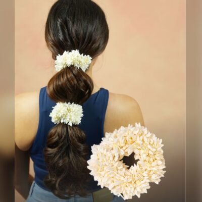 The Hair Factory Gajra Hair Acessories Mogra 2 Pc