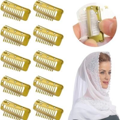 Dupatta Pins Gold (Pack Of 10 pc)