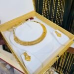 Real Gold Look Turkish Gold Sequence Necklace set