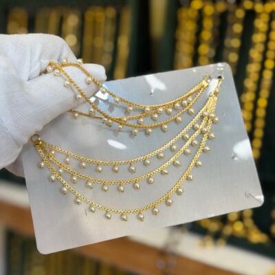 Sahare Attachment for Earings Chain and Pearl