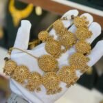 Antique Gold Look Most Famous Designer Necklace set